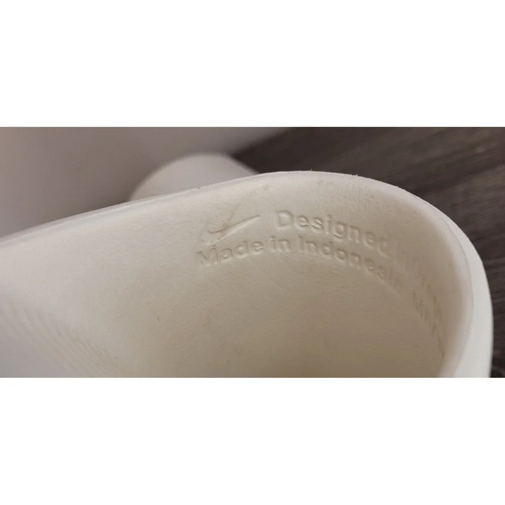 Nike Calm Slide Sail White Men Size 8 Women Size 9 Sandal Mule FD4116-100